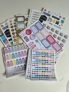 Health and Weight Loss Planner Sticker Sheets
Bundle 3 or more for 25% off
